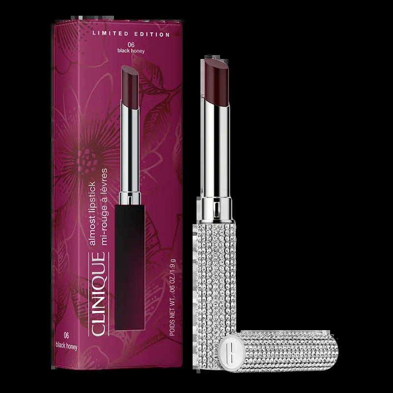 Clinique Limited Edition Almost Lipstick Black Honey Diamond: Holiday Gift